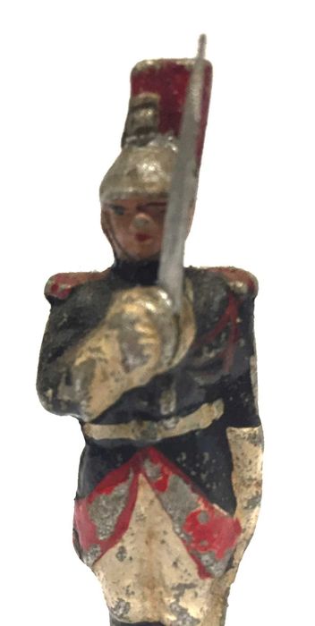 2 Soldados antigos em metal