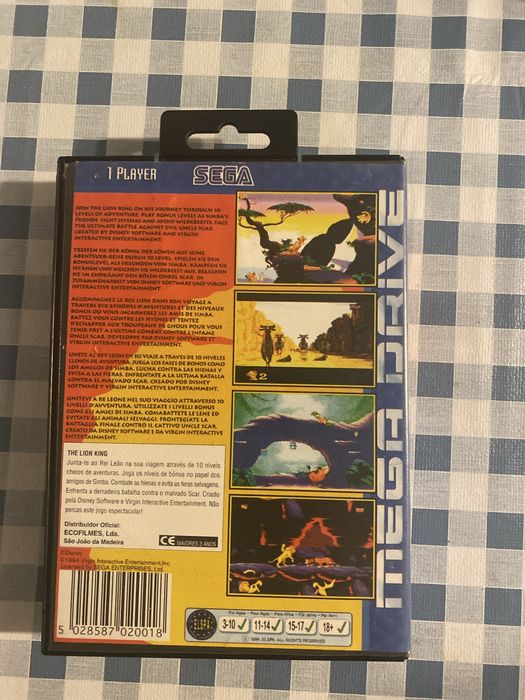 The Lion King - Sega (Mega Drive)