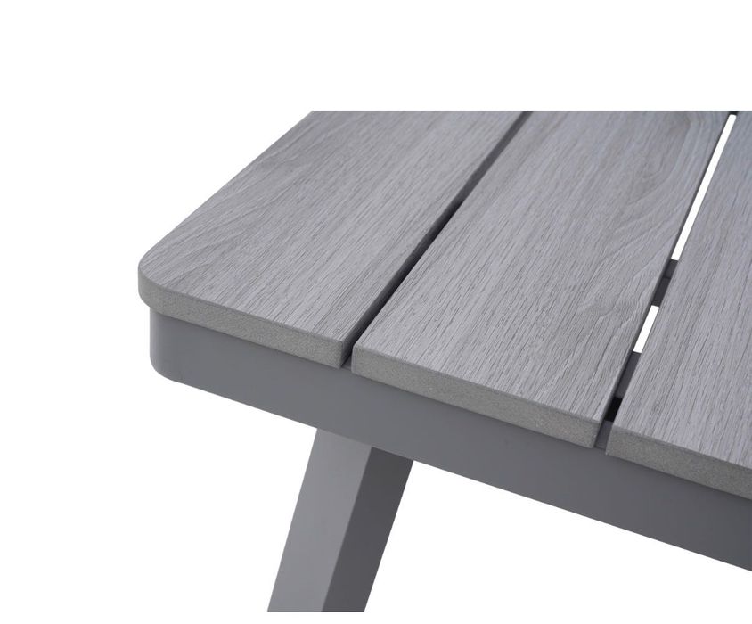 Narożnik aluminiowy do ogrodu STELVIO CAFFE Grey - FURRORE