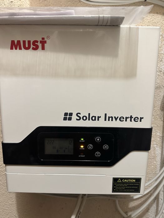 Продам інвертор Must потужністю 3 кВт на 24 В