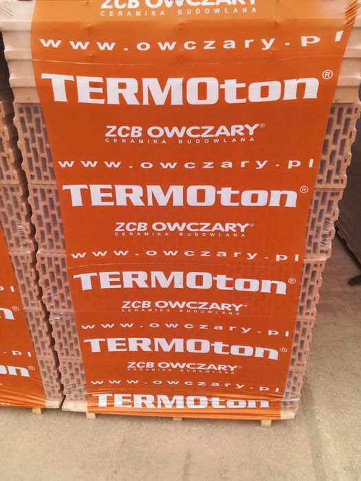 Cena brutto, Pustak Termoton P+W 25 "S" + Pianoklej HDS typ Porotherm