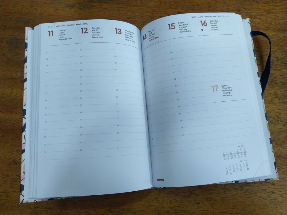 Agenda 2026 - folhas