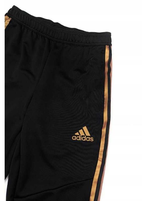Adidas Tiro czarne spodnie dresowe dresy S logo