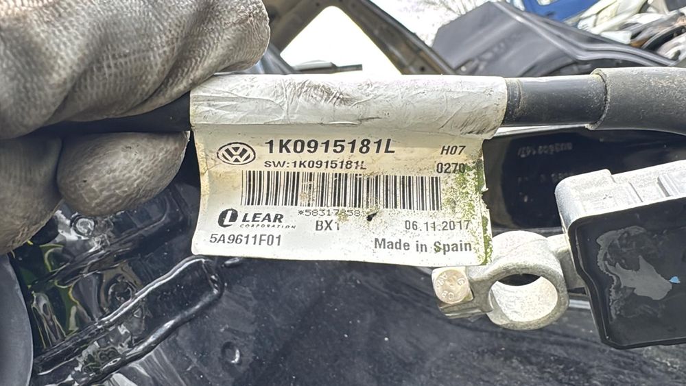 Audi Q3 8U0 Klema minusowa