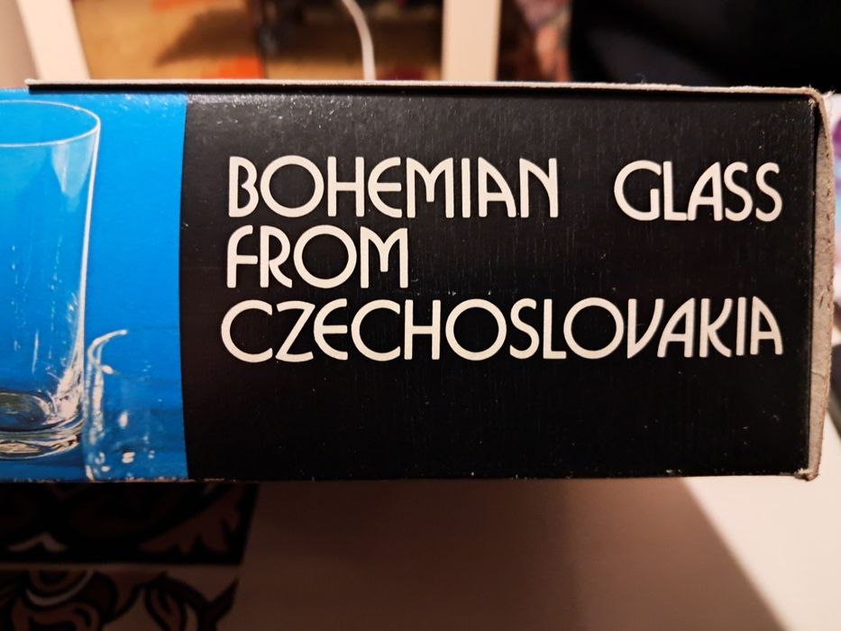 Бокали Богемське скло