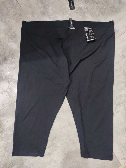 Getry czarne bawełna 3/4 52/54