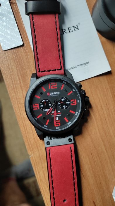 Zegarek Curren na prezent! duża busola