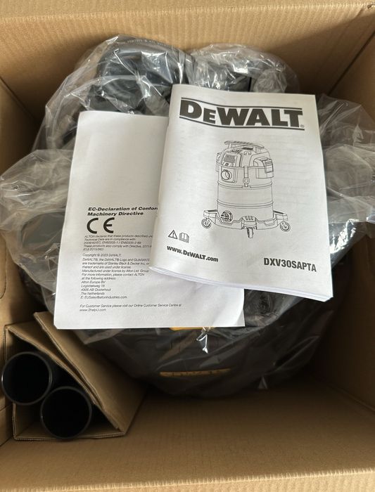 Новий ОРИГІН пилосос зНімеччин Dewalt DXV 30 SAPTA/будівельний/пылесос
