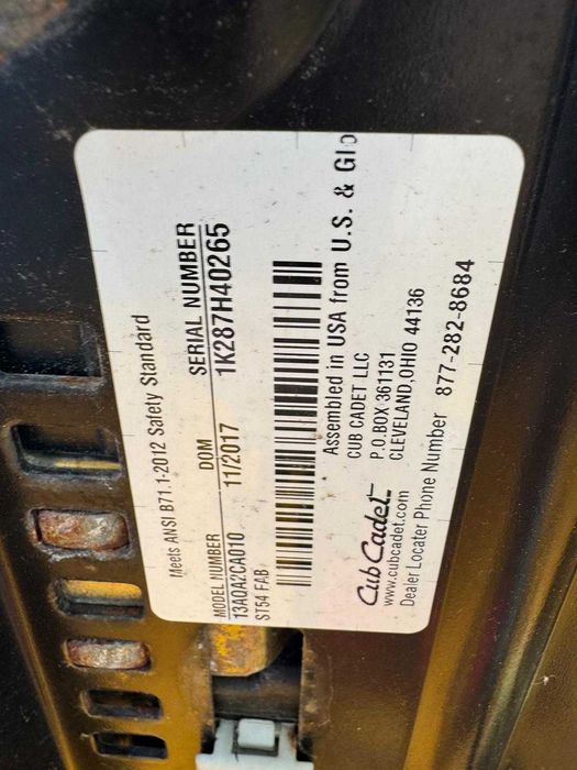 Cub Cadet XT2 | Briggs & Stratton 19 KM | 107 cm | z USA | Hydrostat