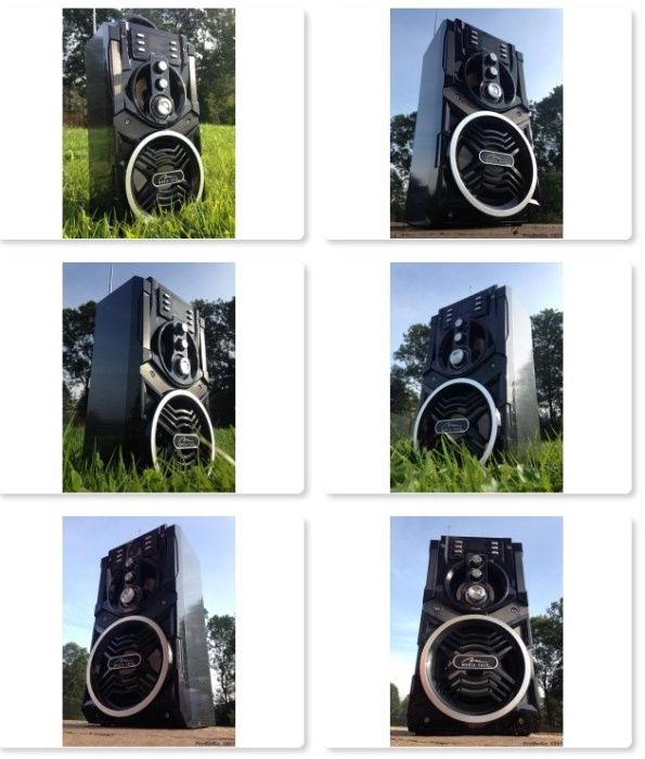 RADIO WIEŻA BLUETOOTH KOLUMNA MP3 zestaw karaoke-nowe, gwarancja,