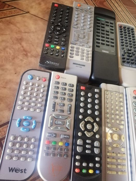 Пульты для различной техники Yamaha Funai