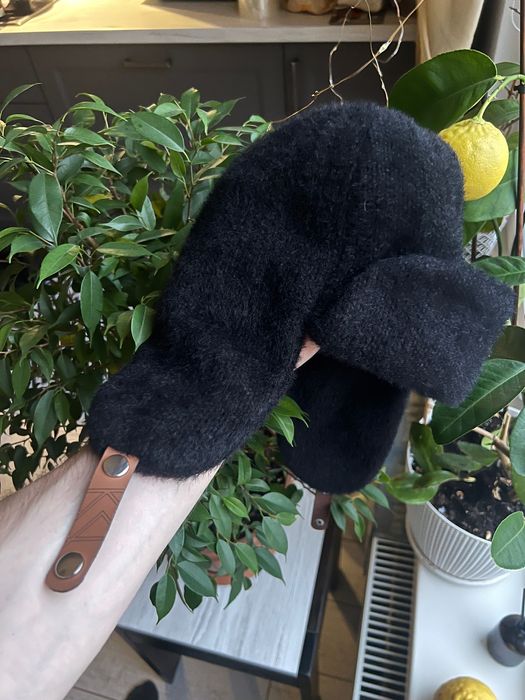 Вушанка ангорка шапка