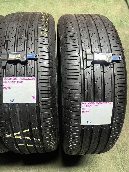 4x 225/60R18 104V CONTINENTAL ECOCONTACT 6 opona letnia XL 2022