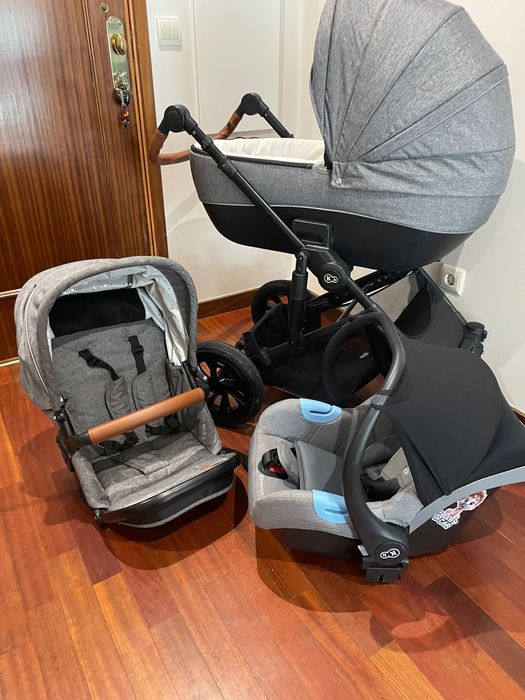 Carrinho bebe Kinderkraft Prime 2 Mink