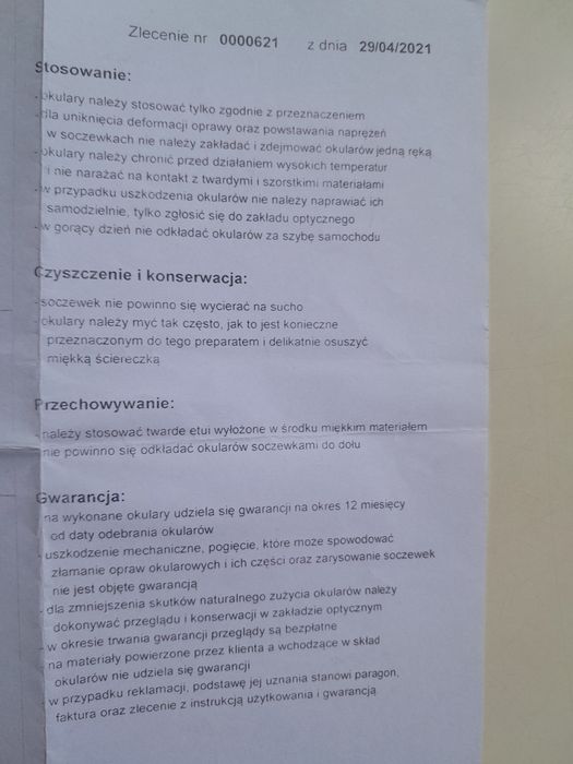 Sprzedam okulary korekcyjne