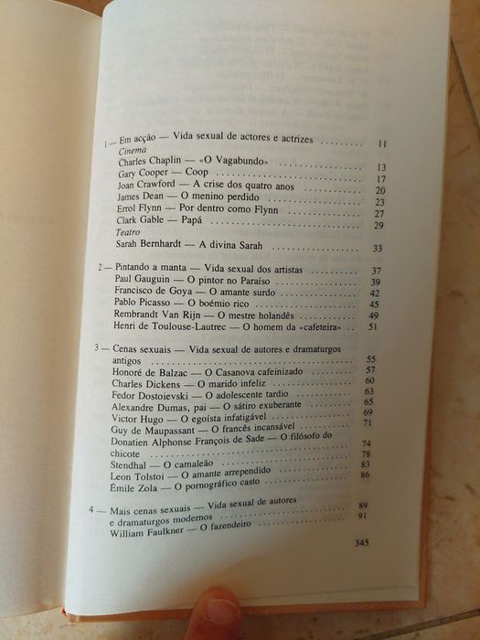 Livro "A vida íntima de Gente Famosa"