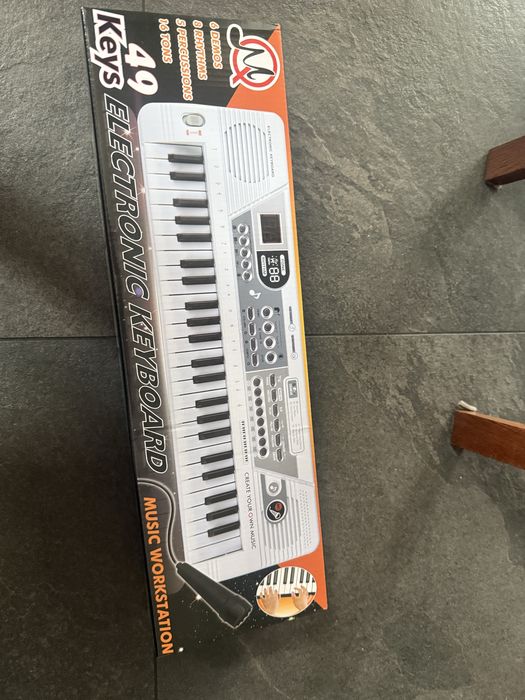 Keyboard organy organki 49 klasiszy nowe + mikrofon