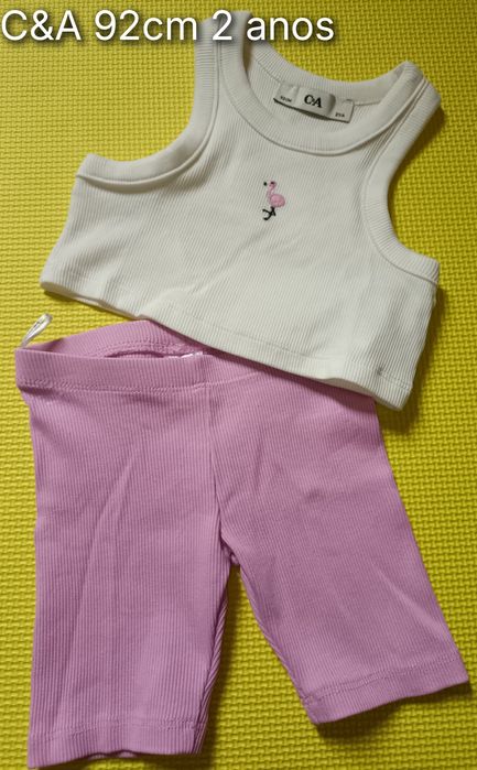 Conjunto verão 2 anos