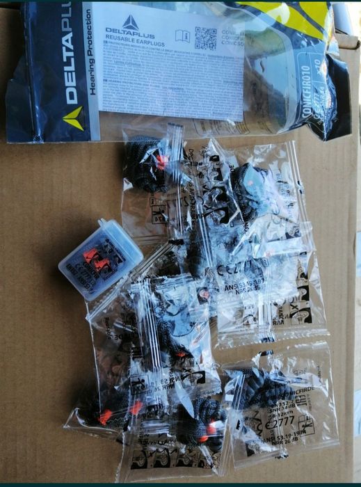 Stopery ochronne  do ucha