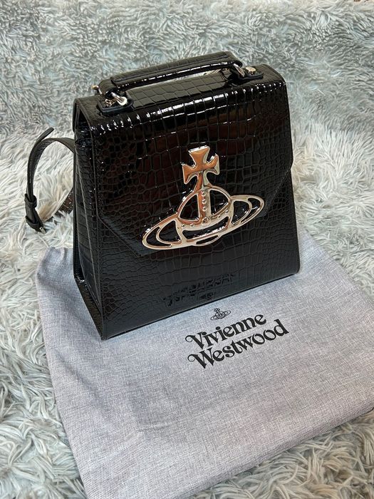 Сумка - рюкзак Vivienne Westwood Betty Crocodile