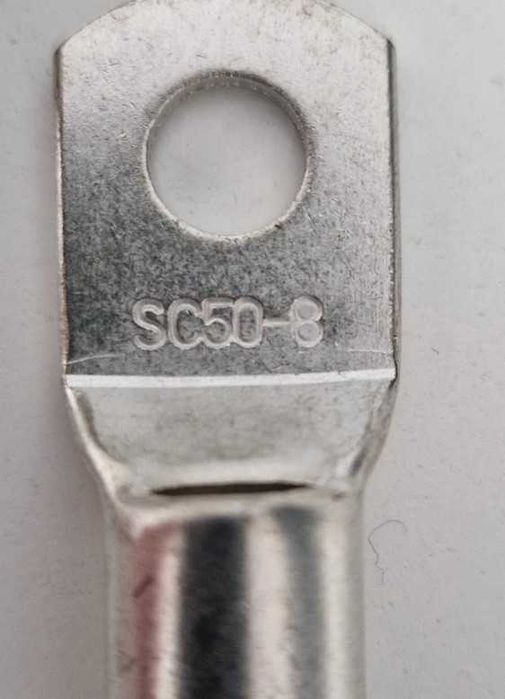 Konektor oczkowy miedz cu M8 na przewód 50mm2 10 szt