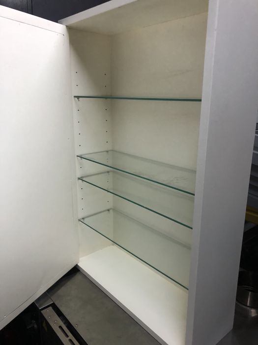 Movel de parede casa de banho com prateleiras