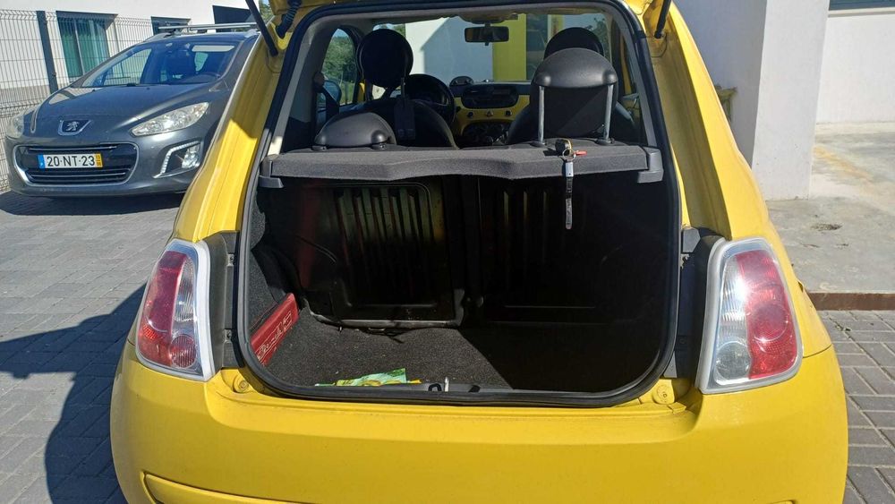 Fiat 500 Amarelo a Diesel