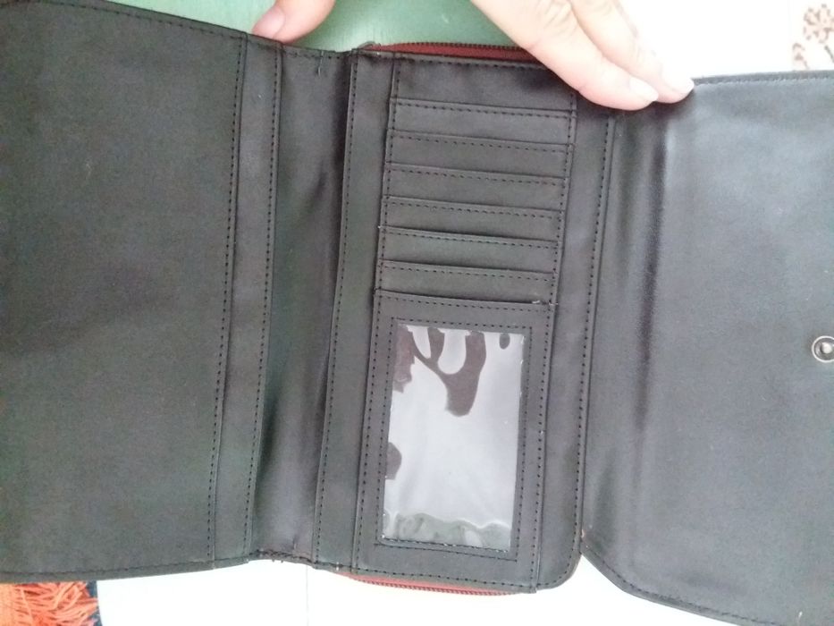 Carteira castanha grande