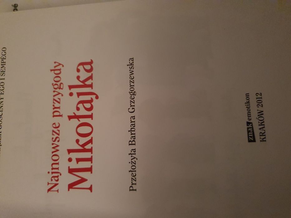 Mikołajek komplet