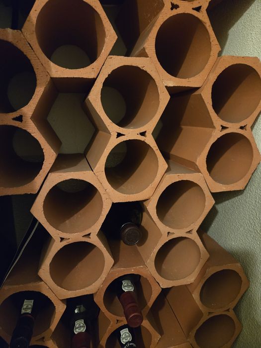 20 Tijolos para Garrafeira Sextavada Dupla