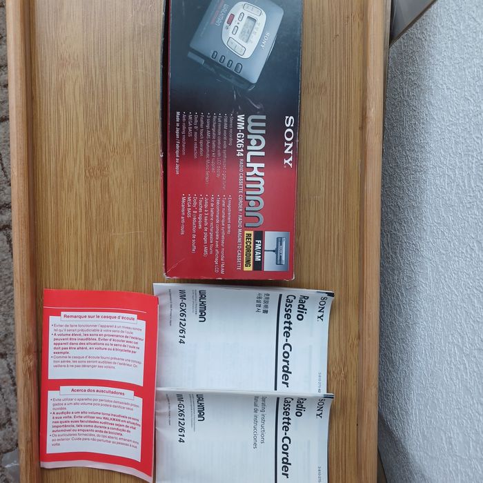 Пишущий плеер WALKMAN  WM-GX614