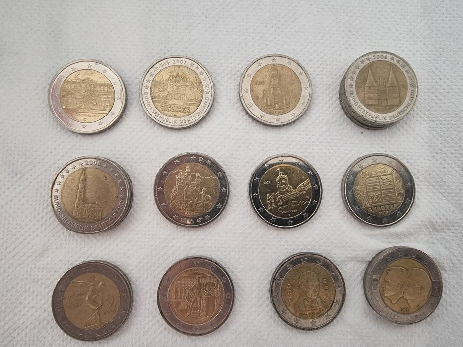 Moedas de 2€ comemorativas