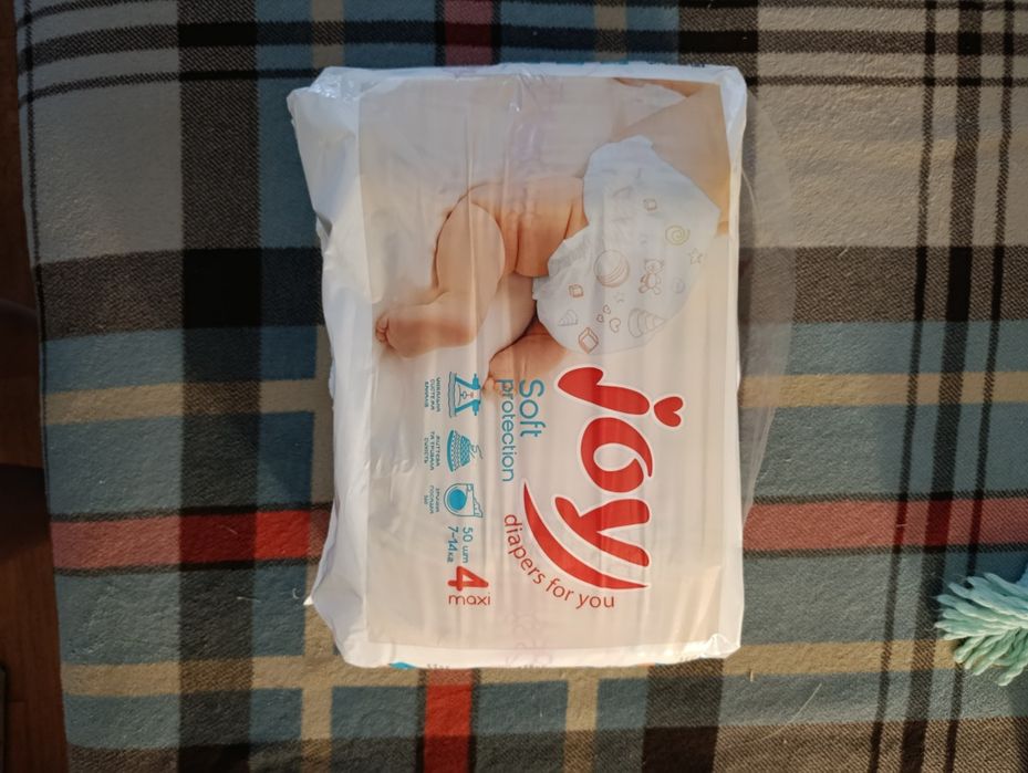 Продам дитячі підгузки Joy 4 розміру