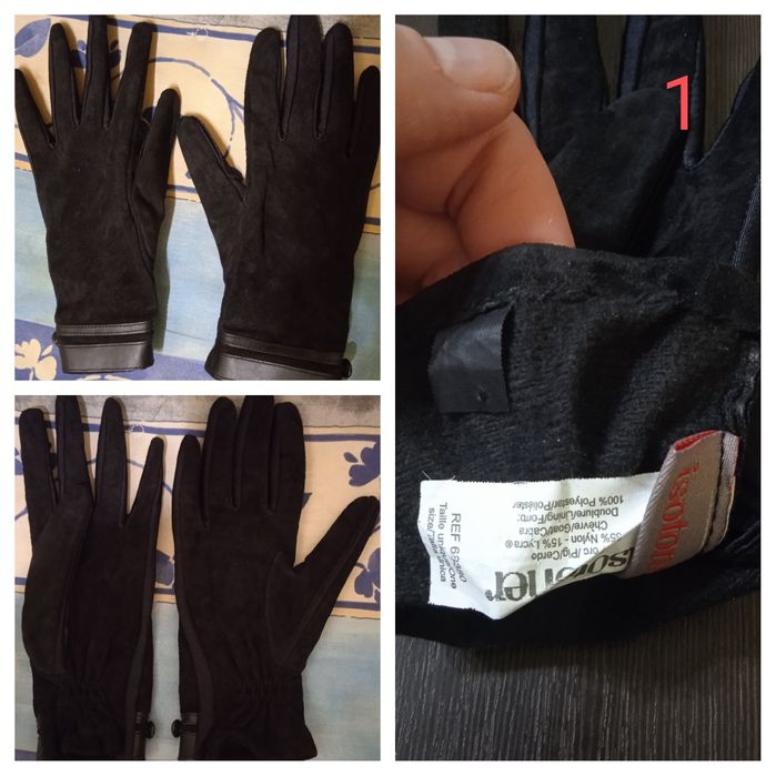 Рукавички жіночі шкіряні та замшеві