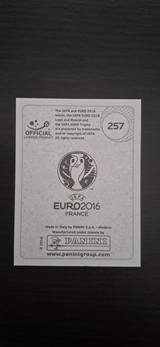 Cromo futebol de Gotze(Euro 2016)da Panini