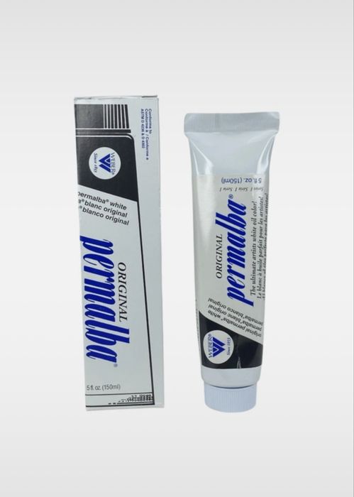 Weber Permalba White Oil Paint Color 150ml
