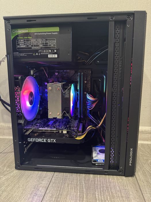 Ігровий ПК. GTX1660SUPER, 16Gb, SSD Kingston 480Gb, HDD500, готовий.