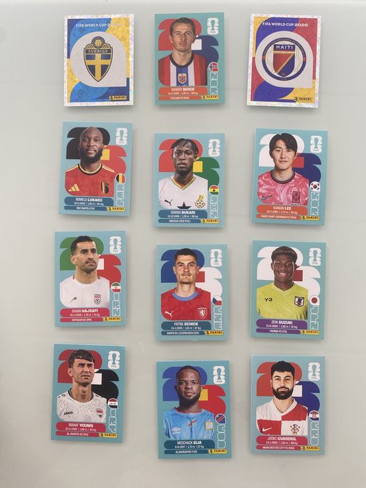 Cromos do mundial