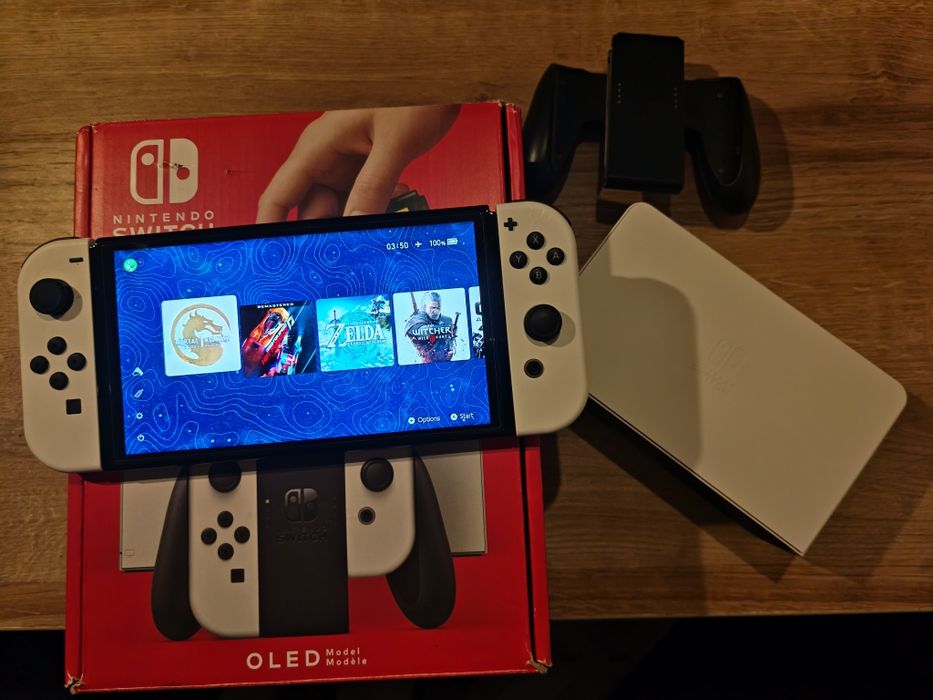 Konsola Nintendo Switch OLED przerobiona