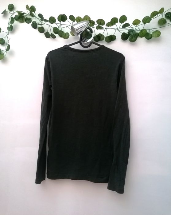 Camisola de Manga Comprida Verde Escura