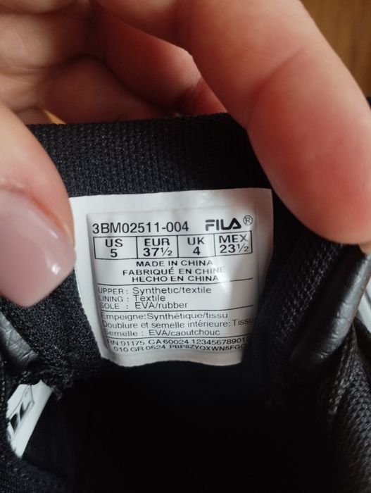 Кросівки підліткові Fila