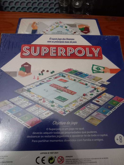 Superpoly Classic jogo de tabuleiro NOVO com desconto 30%