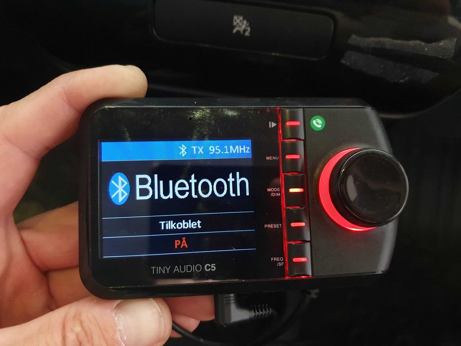 Цифрове автомобільне радіо TINY AUDIO C5 з Bluetooth