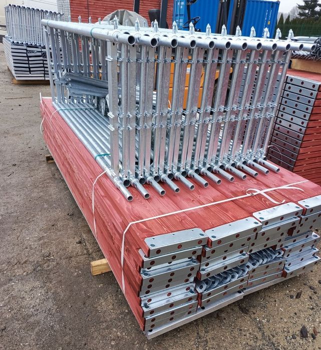 Rusztowanie elewacyjne ramowe plettac poznańskie  wszystkie elementy