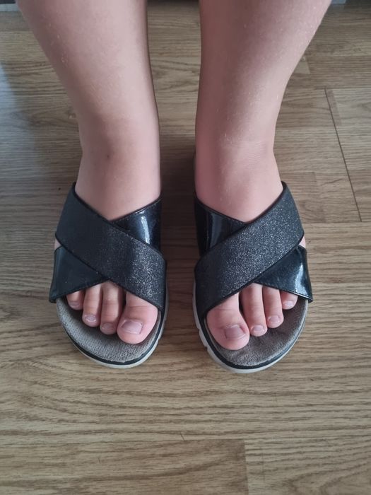 Jana klapki damskie czarne rozm. 38 lato