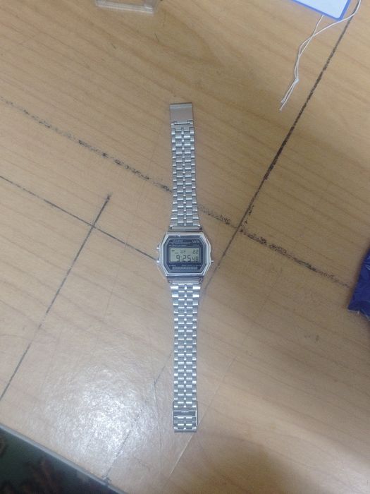 Relógio Casio Prateado A159W - Novo sem uso