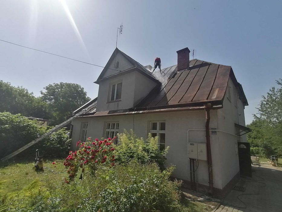 Malowanie i Mycie ; Dachów, Elewacji, Kostki, Paneli Fotowoltaicznych