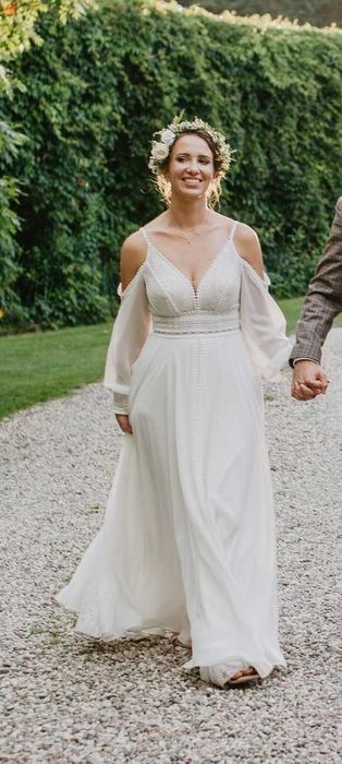 Suknia ślubna boho 38/40
