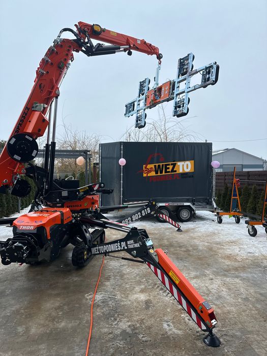 Wynajem Mini Żurawia z Operatorem- Nowe Jekko SPX 532.2