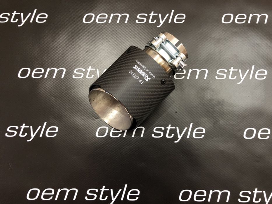 Насадка на глушитель Akrapovic Carbon 1х101